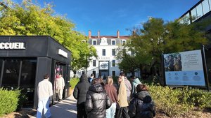 Arrivée des apprentis au centre Marques Avenue de Romans-sur-Isère